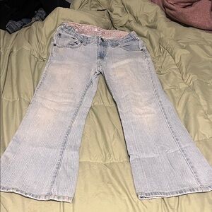 Levi's Light Blue Flare Jeans